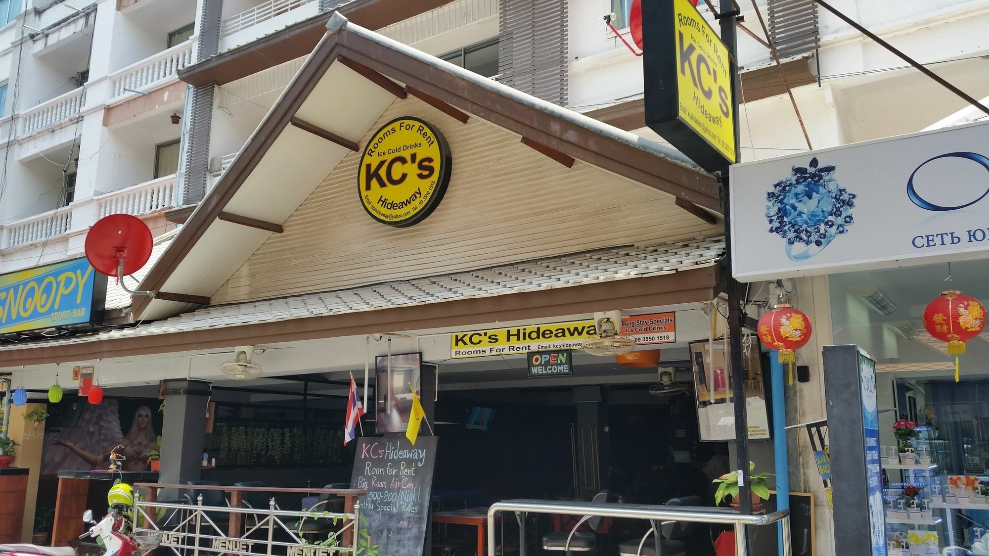 Hotel Kc'S Hideaway Jomtien Exterior foto